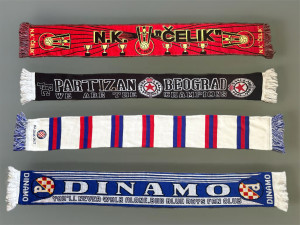 Šal Čelik Partizan Hajduk Dinamo šalovi komad 35 KM
