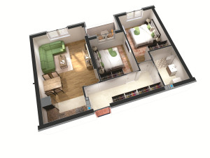 Stan 56,50 m2 Istočno Sarajevo Lukavica