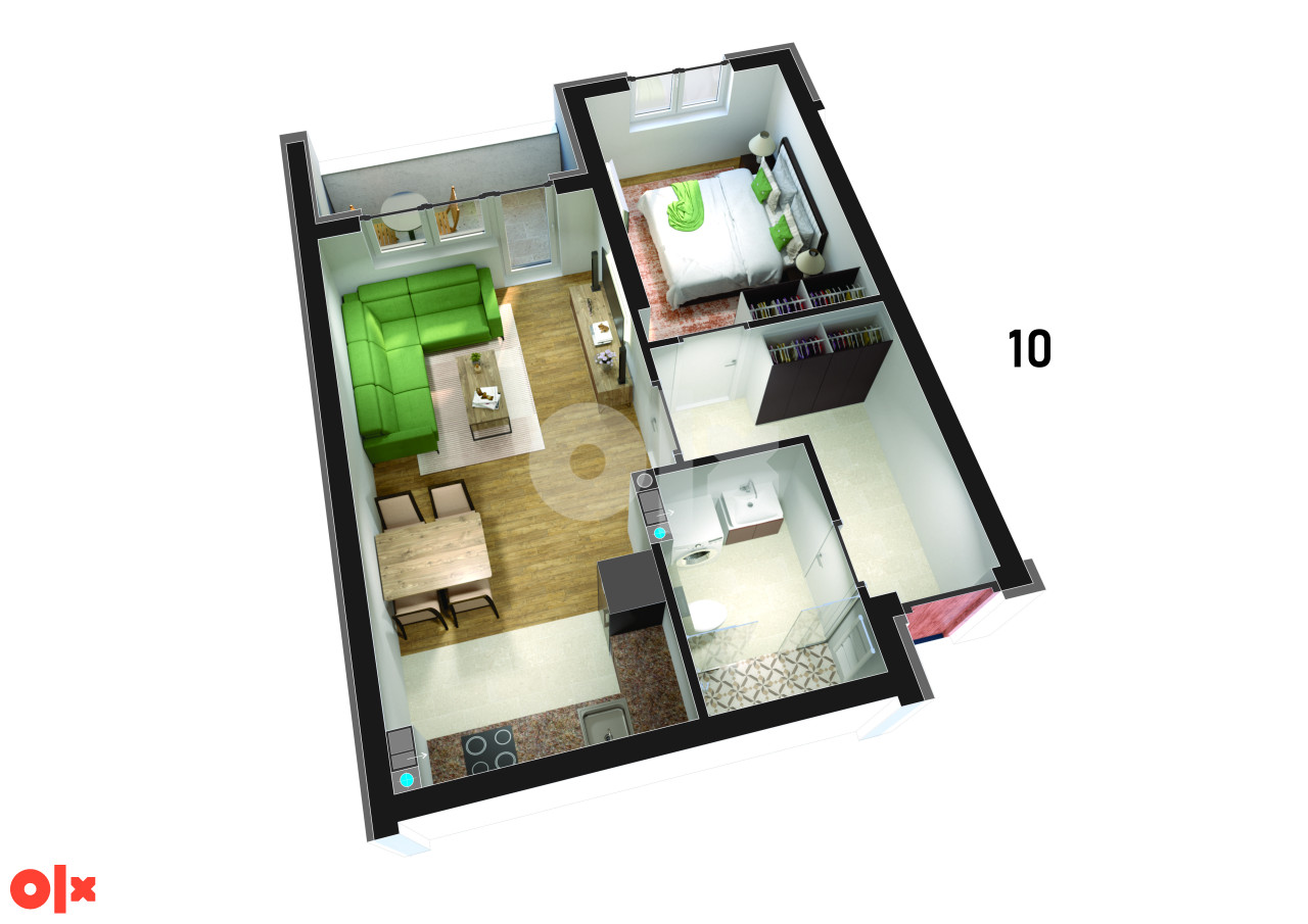 Stan 44,80 m2 Istočno Sarajevo Lukavica