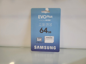 Samsung Evo Plus 64GB micro SD plus adapter