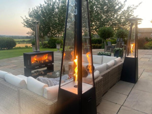 Plinska Grijalica Piramida 13kw NOVO za bašte kafiće restorane