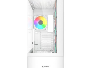 Kućište SHARKOON gaming, AK6 RGB White ATX, ventilator 4x120mm