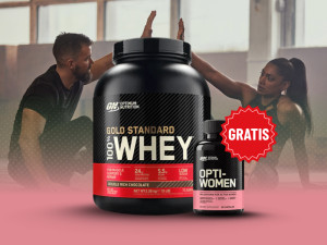 Optimum Nutrition Gold Standard 100% Whey + GRATIS ON Opti-Women