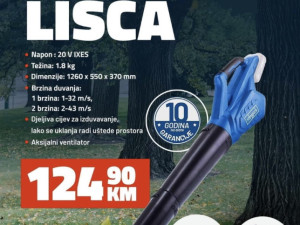 Scheppach aku duvac lisca IXES C-BL700-X