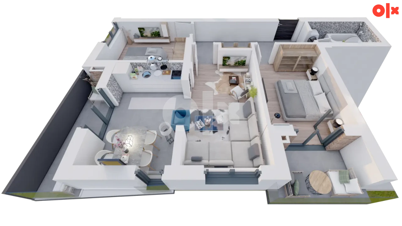 Dvosoban stan Istočno Sarajevo 68,45m2 2