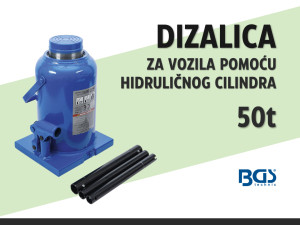 Dizalica za vozila pomoću hidrauličnog cilindra | 50 t