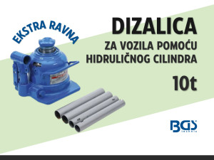 Dizalica za vozila pomoću hidrauličnog cilindra | 10 t