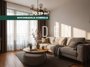 Trosoban stan - 70.39 m2 - Novogradnja Dobrinja