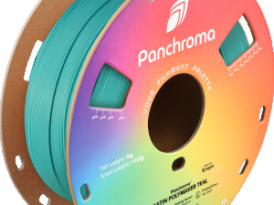 3D PLA Filament PolyMaker Panchroma 1,75mm 1kg Satin Teal