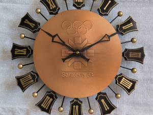 Stari zidni sat ZOI 84 Olimpijada Sarajevo