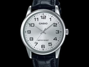 Casio MTP-V001L-7BUDF Muški Ručni Sat (Bijeli Cifer, Koža)