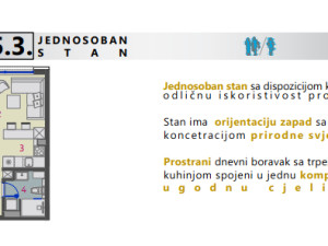 Stan Tešanj 25.7m2 photo 5