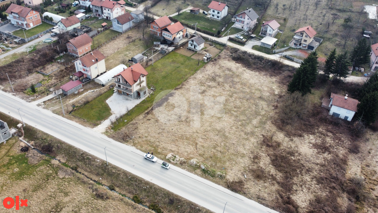 Građevinsko zemljiste Ilidža naselje Osijek 4074m2
