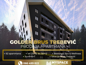 Prodaja apartmana/ GOLDEN BRUS Trebevic/ 20m2-56m2