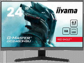 Monitor IIYAMA 23.6" GC2480HSU-B1 Zakrivljeni / 180Hz / 1MS / FHD