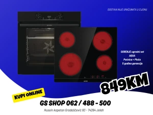 GORENJE AQUA ugradbeni SET BOP6737E02BK + ECT641BSC