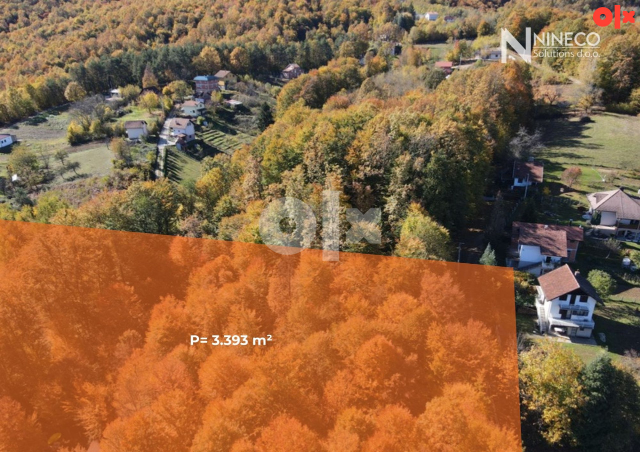 ZEMLJIŠTE SA ŠUMOM - SLATINA - 3.393 m2 3