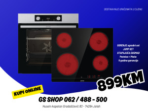 GORENJE ugradbeni JUMP SET BO6737E02X + ECT41SC