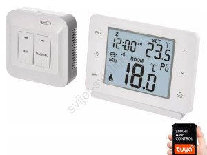 Termostat sobni bežični WI-FI 16A 230V Go Smart