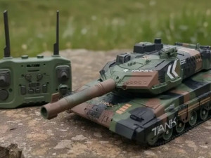 RC Mania - Leopard tenk na daljinski, robusan, realistican