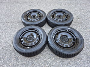 Celicne felge 16 5x100 VW T-Cross Polo sa zimskim gumama 195/60R1