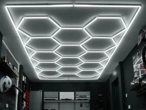 Hexagonalna LED Rasvjeta 672W (14 Panela, 6000K)