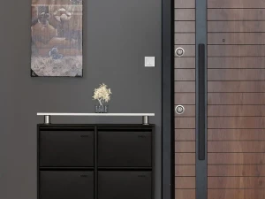 Metalni Cipelar 2+2 ladice Crna