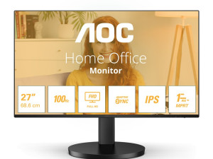 MONITOR AOC 27" 27B3HA2  IPS, 16:9, 1920x1080, 100Hz, 1ms