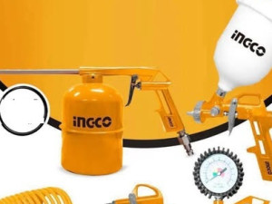 set pribora za kompresor za lakiranje INGCO 5/1