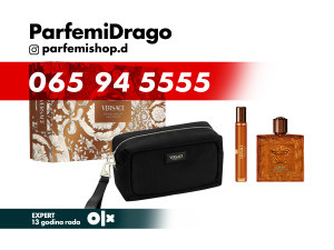 Versace Najim Eros SET 100ml parfum + 10ml parfum + Neseser edp