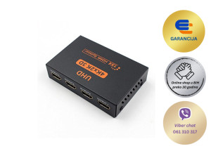 HDMI razdjelnik 1x4 FULL HD 4K 3D 043753