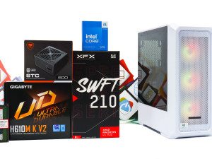 Gaming PC Archon 2 Mesh-51W; i5-14400F RX 7600 500GB 16GB DOPER