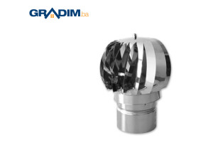 MG. VENTILATOR DIMNI ZA DIMNJAK 200MM INOX (KOM)