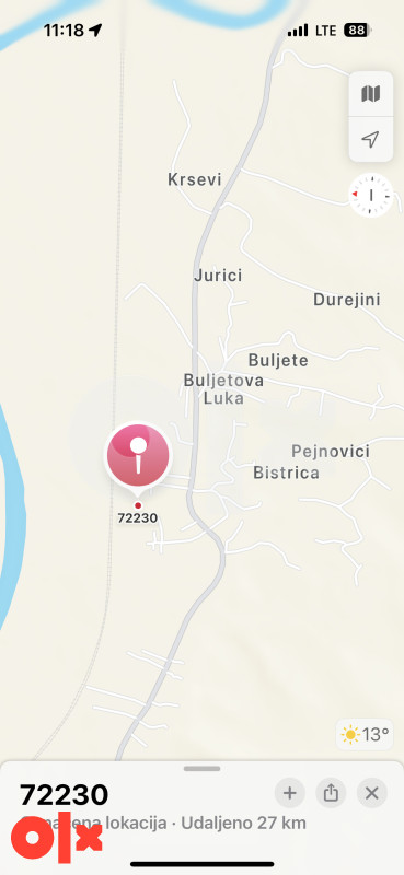 Zemljište Žepče Bistrica prilaz sa glavne ceste 3