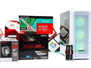 Gaming PC Archon 2 Mesh-52W; R5 5600X; RX 7600 XT; 1TB 16GB DOPER