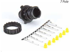 Džek za lampu 7 PIN AMP M