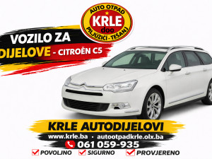 CITROEN C5 2.0 HDI (euro 5) 2008-2015 DIJELOVI KRLE AUTOOTPAD