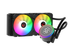 CPU hladnjak AIO Liquid RAMPAGE HELIOS C15 12cm ventilator Intel
