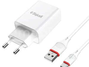 Digicell Ariya Dual Port Charger 38W (USB-C kabl)