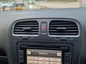 Srednje puhalice puhaljke VW GOLF VI 6 otvori ventilacije vazduh