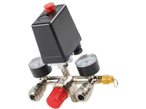 Monofazna tlačna zračna sklopka za kompresor sa regulatorom