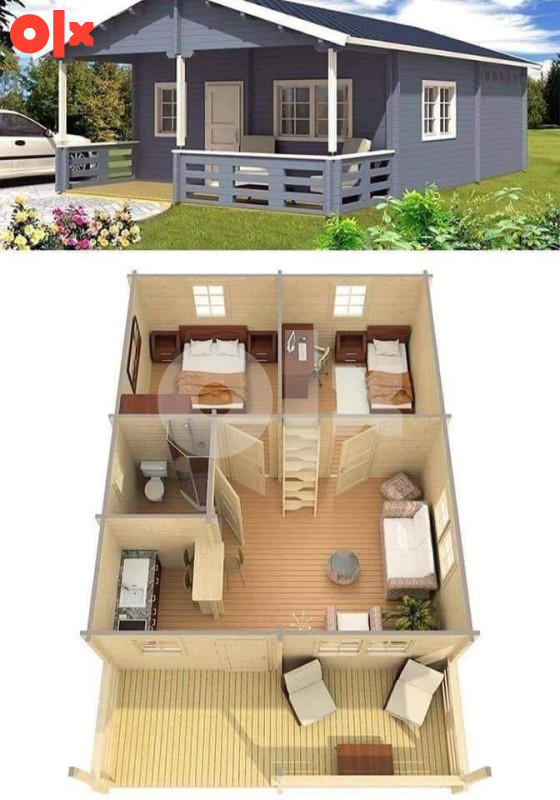 Montažne kuće Montažni objekti Planinske kuće Brvnare Vikendice 9