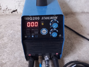 Extra aparat za varenje STAHLWERK TIG WIG 200 MMA argon elektroda