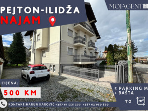 POSLOVNI PROSTOR - ŽELJEZNIČKA - PEJTON - ILIDŽA - NAJAM