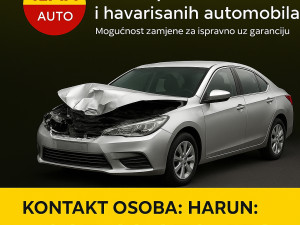 OTKUP AUTOMOBILA OSTECENIH VOZILA ZAMJENA ILMA*OPIS*