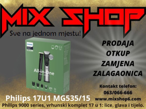 Philips 9000 All in One 17u1 za šišanje bradu tijelo kosu MG9535