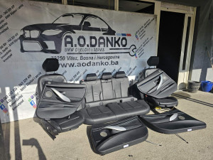 BMW F34 SJEDISTA CRNA KOZA, PROFILISANA IMA GRIJACE S72