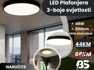 LED Plafonjera 48W fi50cm 3-Boje