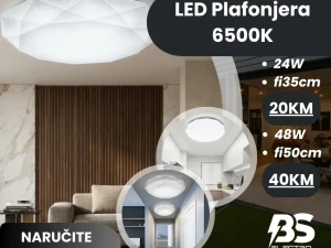 LED Plafonjera 24W fi35cm 6500K