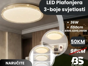 LED Plafonjera 36W fi50cm 3-Boje